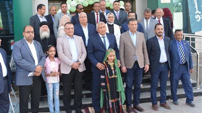 البنك الزراعي يفتتح أحدث فروعه المطورة بمدينة الخارجة