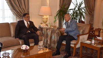 أحمد أبو الغيط يستقبل وزير الشئون الاستراتيجية بجمهورية البرازيل الاتحادية