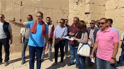 وزير السياحة يتابع اللمسات الأخيرة لفعالية «الأقصر.. طريق الكباش»