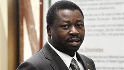 الرئيس التوجولى يؤكد حضوره لإحتفالية إفتتاح مشروع قناة السويس الجديد