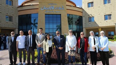 مؤسسة البنك التجاري الدولي ترعى أطفال السرطان بصعيد مصر