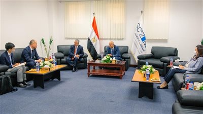 اليابان تبحث مجالات التعاون مع اقتصادية قناة السويس بالعين السخنة