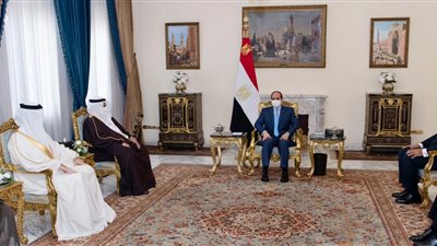 السيسي يبحث استعدادات مصر لانعقاد اللجنة المشتركة مع البحرين