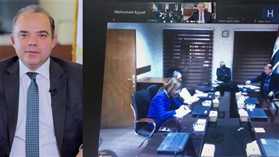 رئيس البورصة يبحث تعزيز التعاون المشترك مع سوق العراق للأوراق المالية