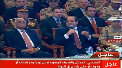 السيسي: رفضت طلب بشأن التجنيد في الجيش 