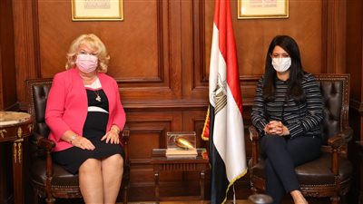 «المشاط» تبحث ترتيبات انعقاد اللجنة المصرية الرومانية المشتركة