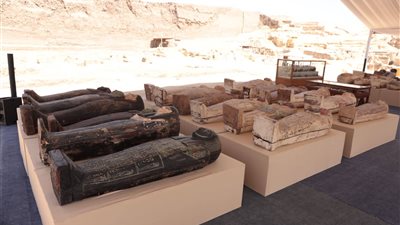 «الأعلى للآثار» يكشف عن أول خبيئة تماثيل برونزية بجبانة «البوباسطيون» بسقارة