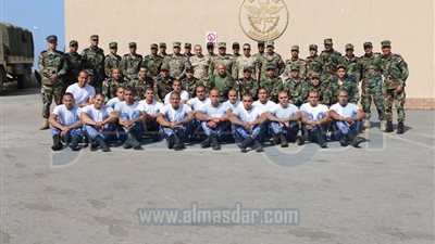 لواء الوحدات الخاصة البحرية يستضيف المتحدث العسكرى للقوات المسلحة