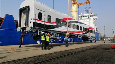 «النقل»: وصول 22 عربة سكة حديد جديدة إلى ميناء الإسكندرية 