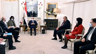 السيسى يلتقى سكرتير عام منظمة التعاون الاقتصادى والتنمية