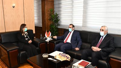 وزيرة التخطيط تبحث مع نظيرها العراقى سبل التعاون المشترك بين البلدين