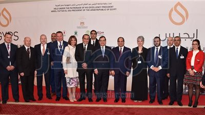تفاصيل افتتاح السيسي مؤتمر مصر الدولي للبترول (صور)