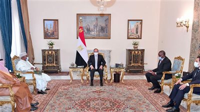 السيسي يستقبل أمين عام منظمة التعاون الإسلامي
