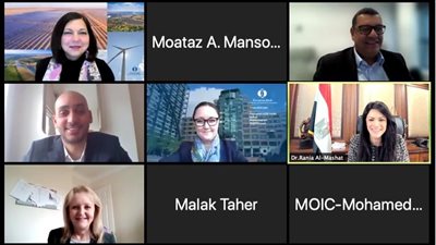 المشاط تبحث مع «الأوروبي لإعادة الإعمار» التعاون بمجالات التحول الأخضر