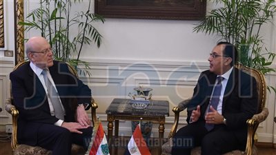 مدبولي: دراسة المقترح اللبناني لتنفيذ عملية الربط الكهربائي