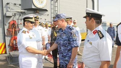 القوات البحرية  تشارك فى التدريب المشترك المصرى الإماراتى 