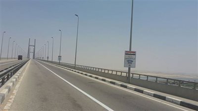 النقل: كوبري السلام جاهز لإستقبال الوفود المشاركة بإحتفالات قناة السويس