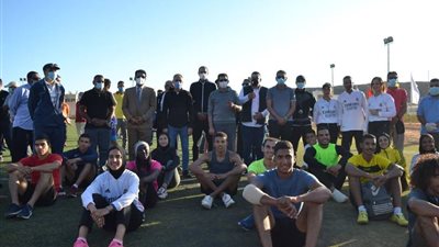 وزير الرياضة يشهد تدريبات لاعبي «الموهبة والبطل الأولمبي» بجنوب سيناء