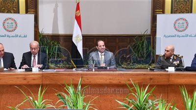 السيسي:المخابرات والجيش والخارجية أكدوا تبعية 