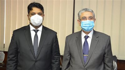 وزير الكهرباء يبحث مع نظيره اليمني مجالات التعاون المشترك