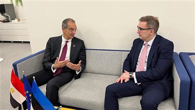 وزير الاتصالات يبحث التعاون في مجالات التحول الرقمي مع إستونيا