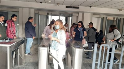 الانتهاء من تركيب البوابات الإلكترونية بمنطقة أهرامات الجيزة