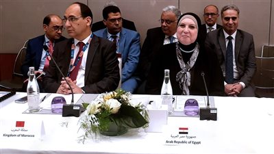 نيفين جامع تدعو وزراء التجارة العرب لوضع أجندة موحدة لتحقيق الأهداف التنموية