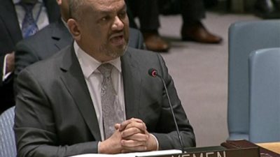 مبعوث اليمن بالأمم المتحدة يطالب بتدخل بري دولي ضد الحوثيين
