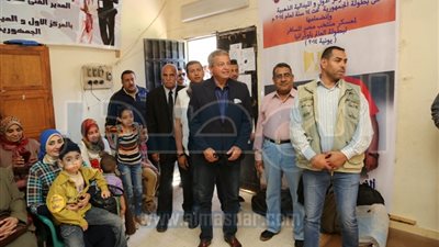 بالصور..وزير الشباب يفتتح ملعب مركز شباب الحرية بالإسكندرية 