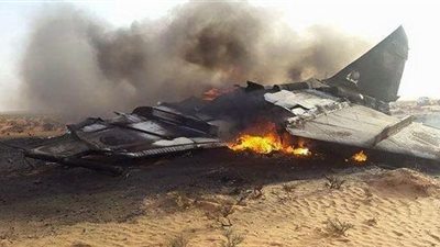 بالفيديو.. إسقاط طائرة حربية في 