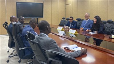 «المشاط» تبحث تعزيز التعاون مع وزيري الموازنة والاقتصاد الإيفواريين