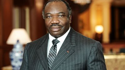 الرئيس الجابوني يشارك فى حفل افتتاح مشروع قناة السويس الجديد