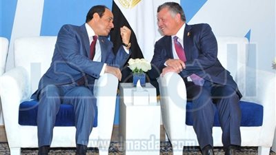 ملك الأردن يصل القاهرة للمشاركة في حفل قناة السويس