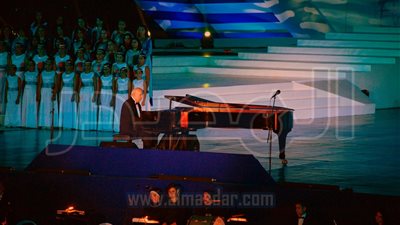 بالصور.. موسيقى عمر خيرت تحيي حفل افتتاح مشروع قناة السويس الجديد