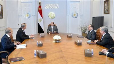الرئيس السيسي يؤكد دعم الدولة الكامل لأنشطة شيفرون الأمريكية في مصر