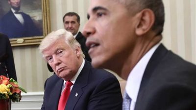 ترامب: أوباما تجسس على محادثاتي الهاتفية.. وسأقاضيه