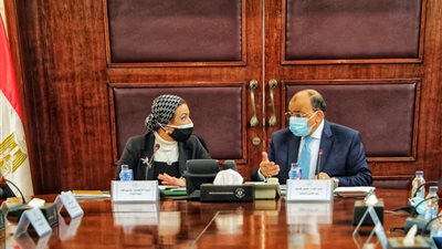 وزيرا التنمية المحلية والبيئة يناقشان آخر مستجدات منظومة المخلفات الصلبة