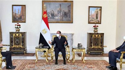 السيسى يبحث مع وزير خارجية فرنسا القضايا الإقليمية ذات الاهتمام المشترك