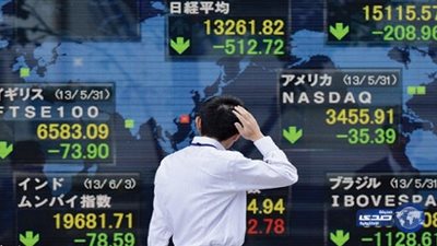 نيكي ينخفض بفعل ارتفاع الين قبل اجتماع مجلس الاحتياطي الاتحادي