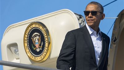 أوباما يصل الرياض للقاء 