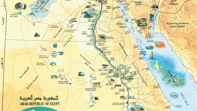 غدا.. معلومات مجلس الوزراء يعرض قاعدة البيانات الجغرافية لمصر