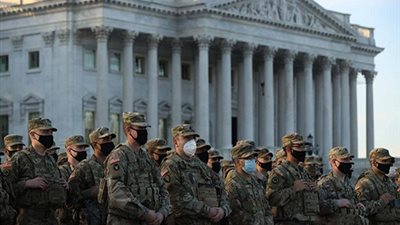 25 ألفًا من عناصر الحرس الوطني لتأمين حفل تنصيب بايدن