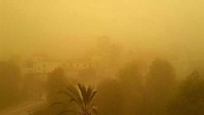 الأرصاد: رياح محملة بالأتربة تصل لحد العاصفة غدا