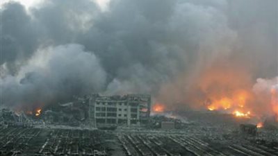 ارتفاع قتلى انفجار مستودع المتفجرات بالصين إلى 85