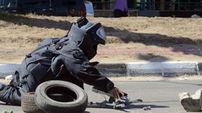 إنفجار عبوة ناسفة استهدفت قوة أمنية بالفيوم دون وقوع إصابات