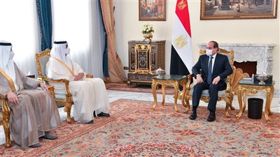 السيسي يبحث مع وزير الصناعة والتكنولوجيا الإماراتي تعزيز التعاون المشترك