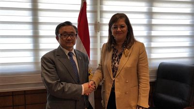 وزيرة التخطيط تبحث مع 