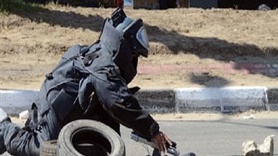 إصابة خبير مفرقعات أثناء محاولته إبطال عبوة ناسفة أمام نادي الشرطة بالزقازيق