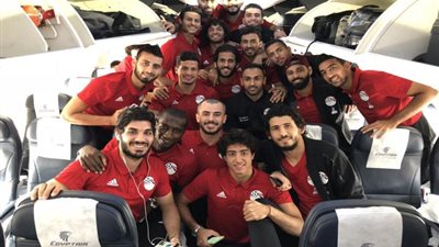 بعثة منتخب مصر لكرة القدم تغادر إلى 