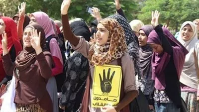 مظاهرة ومسيرات لطالبات «الإخوان» بجامعة الأزهر